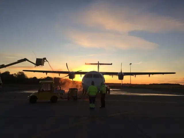 Deicing af morgenfly